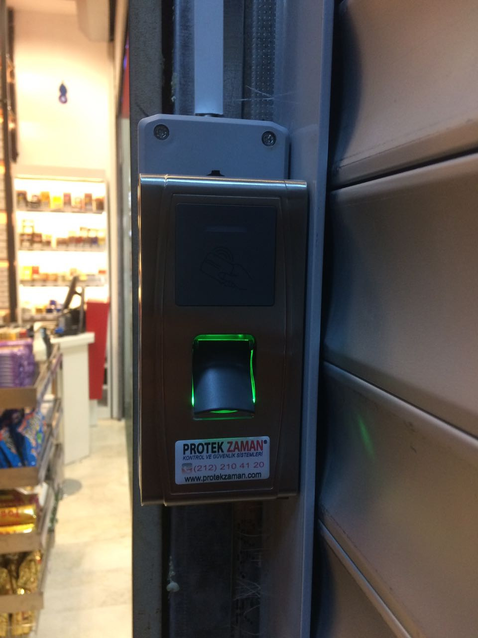 MA300-ID Parmak İzi Terminali Montaj Görüntüleri